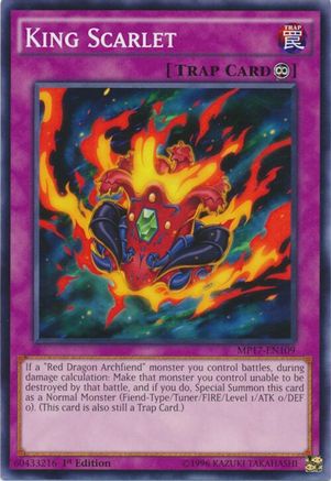 King Scarlet (Common) (MP17-EN109) - 2017 Mega-Tins Mega Pack 1st Edition