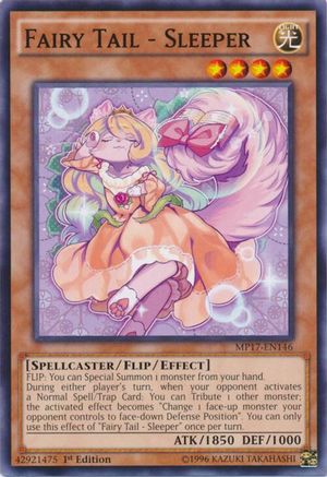 Fairy Tail - Sleeper (Common) (MP17-EN146) - 2017 Mega-Tins Mega Pack 1st Edition