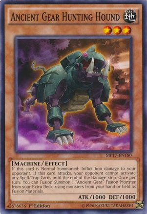 Ancient Gear Hunting Hound (Common) (MP17-EN180) - 2017 Mega-Tins Mega Pack 1st Edition