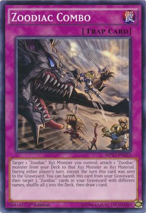 Zoodiac Combo (Common) (MP17-EN223) - 2017 Mega-Tins Mega Pack 1st Edition