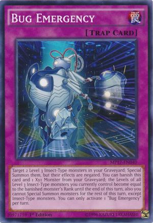 Bug Emergency (Common) (MP17-EN040) - 2017 Mega-Tins Mega Pack 1st Edition