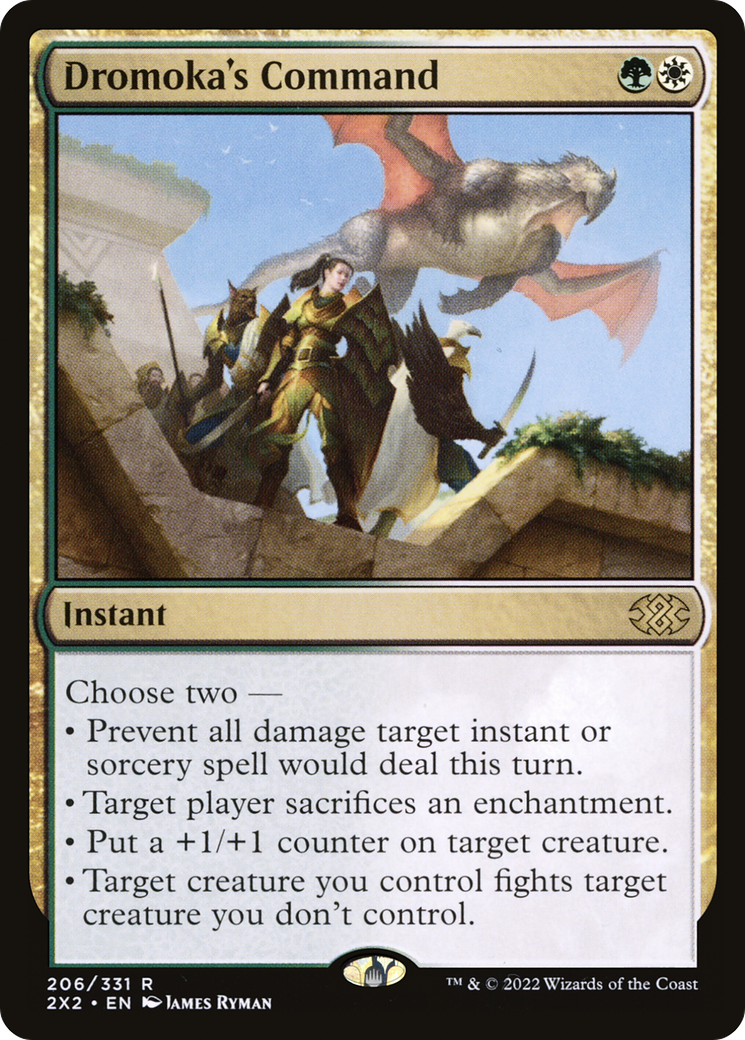 Dromoka's Command (2X2-206) [Double Masters 2022]