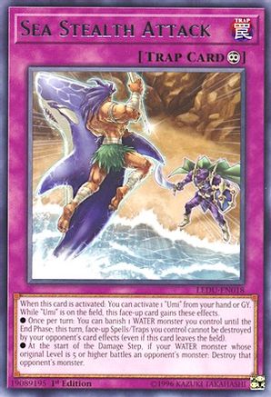 Sea Stealth Attack (Rare) (LEDU-EN018) - Legendary Duelists 1st Edition