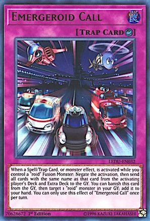 Emergeroid Call (Ultra Rare) (LEDU-EN032) - Legendary Duelists 1st Edition