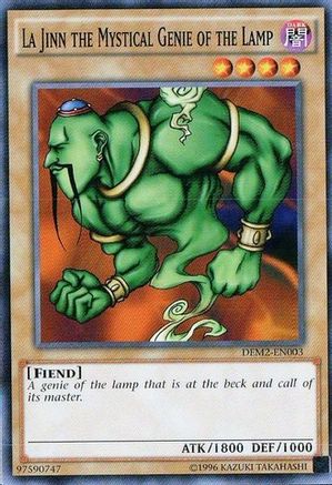 La Jinn the Mystical Genie of the Lamp (Common) (DEM2-EN003) - Demo Deck 2015 Unlimited