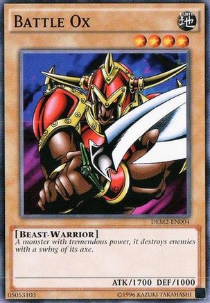 Battle Ox (Common) (DEM2-EN004) - Demo Deck 2015 Unlimited