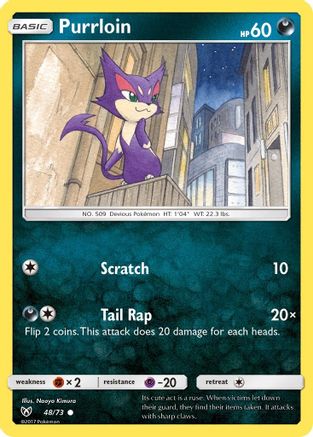 Purrloin (48/73) [Shining Legends] - Common