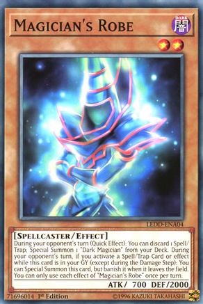 Magician's Robe (Common) (LEDD-ENA04) - Legendary Dragon Decks 1st Edition