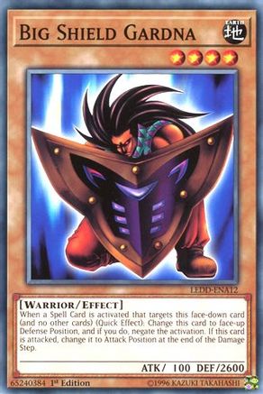 Big Shield Gardna (Common) (LEDD-ENA12) - Legendary Dragon Decks 1st Edition