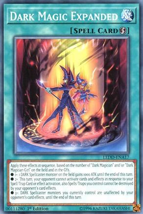 Dark Magic Expanded (Common) (LEDD-ENA17) - Legendary Dragon Decks 1st Edition