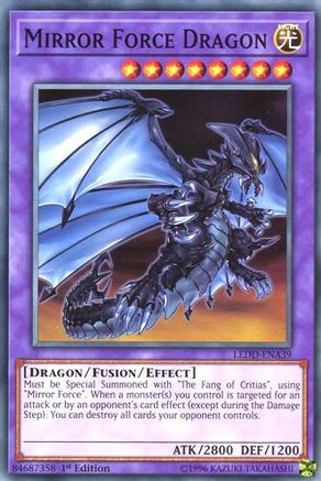 Mirror Force Dragon (Common) (LEDD-ENA39) - Legendary Dragon Decks 1st Edition