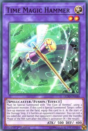 Time Magic Hammer (Common) (LEDD-ENA40) - Legendary Dragon Decks 1st Edition