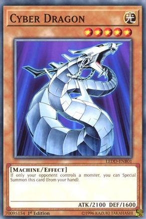 Cyber Dragon (Common) (LEDD-ENB01) - Legendary Dragon Decks 1st Edition