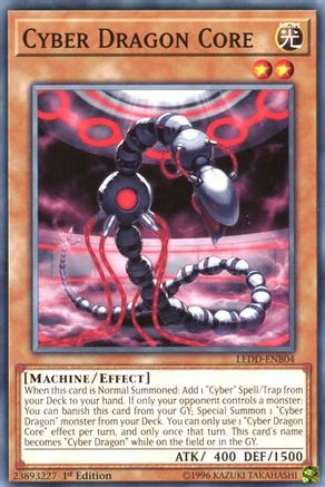 Cyber Dragon Core (Common) (LEDD-ENB04) - Legendary Dragon Decks 1st Edition