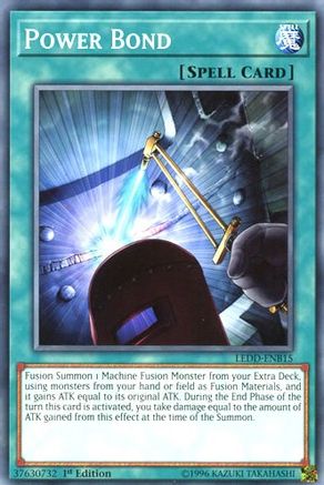 Power Bond (Common) (LEDD-ENB15) - Legendary Dragon Decks 1st Edition