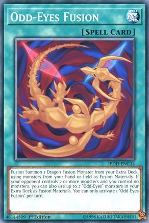 Odd-Eyes Fusion (Common) (LEDD-ENC14) - Legendary Dragon Decks 1st Edition