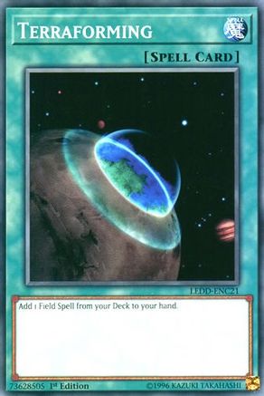 Terraforming (Common) (LEDD-ENC21) - Legendary Dragon Decks 1st Edition