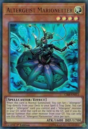 Altergeist Marionetter (Ultra Rare) (CIBR-EN012) - Circuit Break 1st Edition
