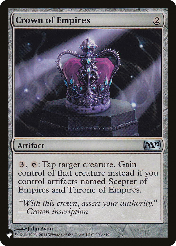 Crown of Empires - The List [The List]
