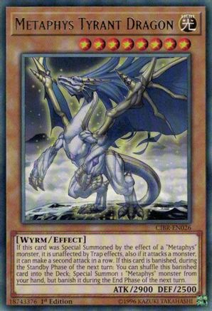 Metaphys Tyrant Dragon (Rare) (CIBR-EN026) - Circuit Break Unlimited