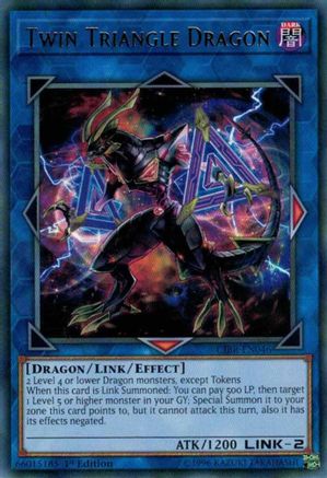 Twin Triangle Dragon (Rare) (CIBR-EN046) - Circuit Break 1st Edition