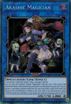 Akashic Magician (Secret Rare) (CIBR-EN051) - Circuit Break 1st Edition