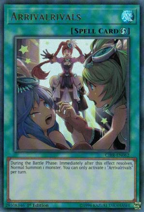 Arrivalrivals (Ultra Rare) (CIBR-EN062) - Circuit Break 1st Edition