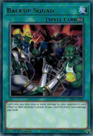 Backup Squad (Rare) (CIBR-EN065) - Circuit Break 1st Edition