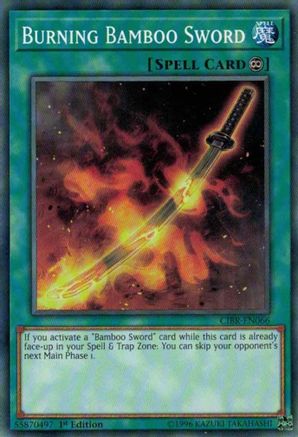 Burning Bamboo Sword (Common) (CIBR-EN066) - Circuit Break 1st Edition