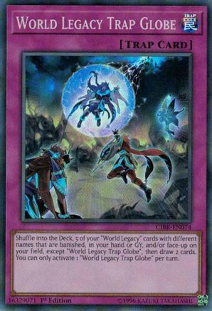 World Legacy Trap Globe (Super Rare) (CIBR-EN074) - Circuit Break Unlimited