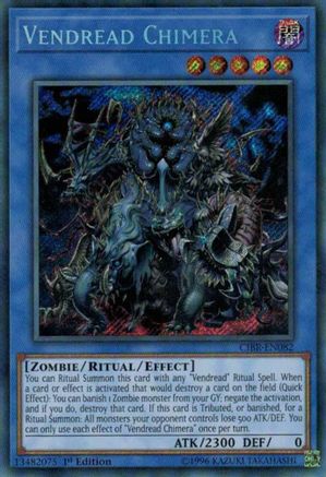 Vendread Chimera (Secret Rare) (CIBR-EN082) - Circuit Break 1st Edition