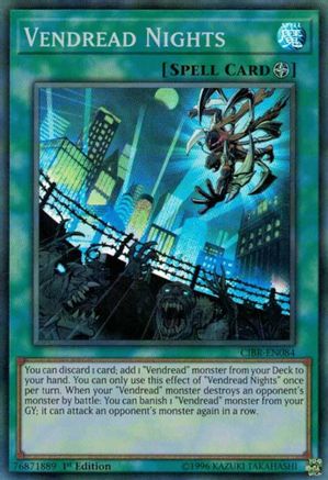 Vendread Nights (Super Rare) (CIBR-EN084) - Circuit Break 1st Edition