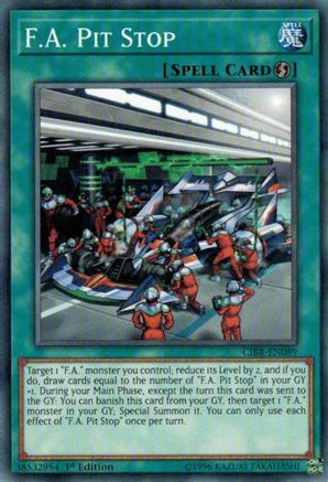 F.A. Pit Stop (Common) (CIBR-EN089) - Circuit Break Unlimited