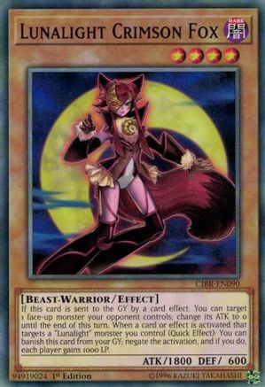 Lunalight Crimson Fox (Common) (CIBR-EN090) - Circuit Break 1st Edition