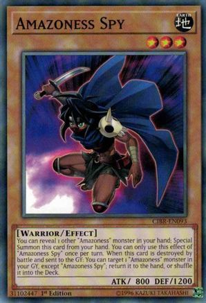 Amazoness Spy (Common) (CIBR-EN093) - Circuit Break 1st Edition