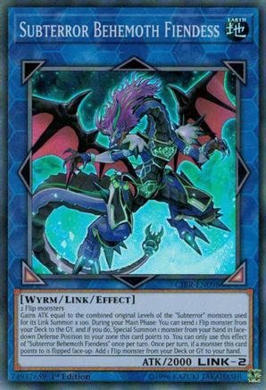Subterror Behemoth Fiendess (Super Rare) (CIBR-EN098) - Circuit Break Unlimited