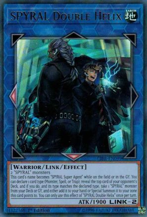 SPYRAL Double Helix (Ultra Rare) (CIBR-EN099) - Circuit Break 1st Edition
