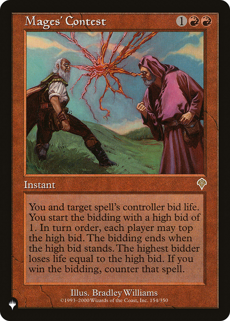 Mages' Contest (LIST-154/350) [The List]