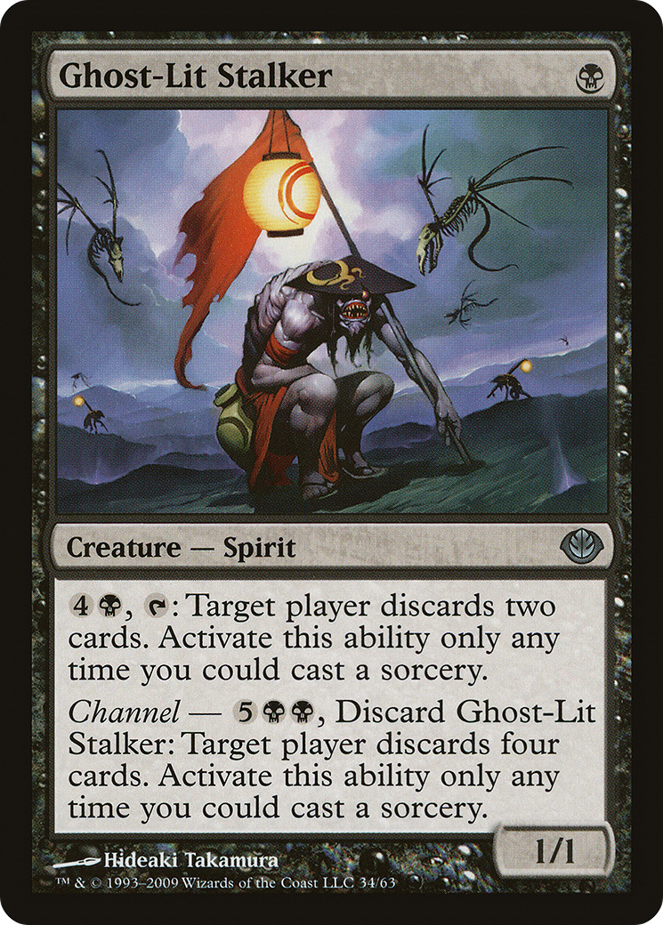 Ghost-Lit Stalker (DDD-034) [Duel Decks: Garruk vs. Liliana]