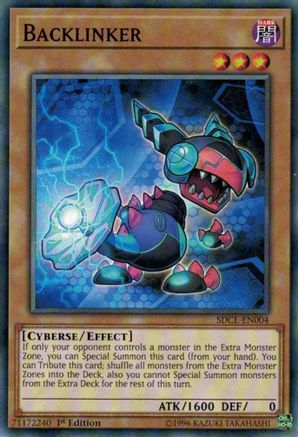 Backlinker (Common) (SDCL-EN004) - Structure Deck: Cyberse Link 1st Edition