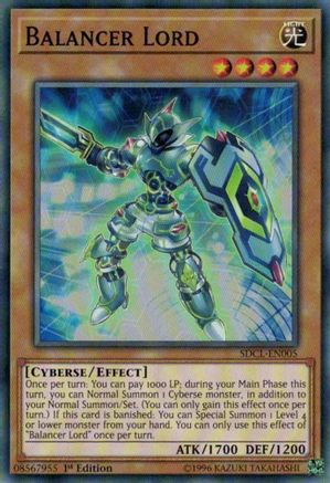 Balancer Lord (Common) (SDCL-EN005) - Structure Deck: Cyberse Link 1st Edition