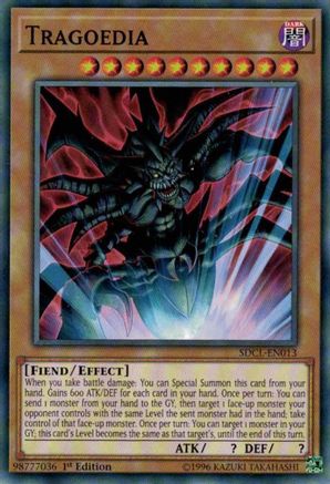 Tragoedia (Common) (SDCL-EN013) - Structure Deck: Cyberse Link 1st Edition