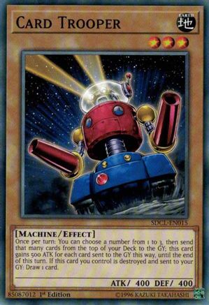Card Trooper (Common) (SDCL-EN015) - Structure Deck: Cyberse Link 1st Edition