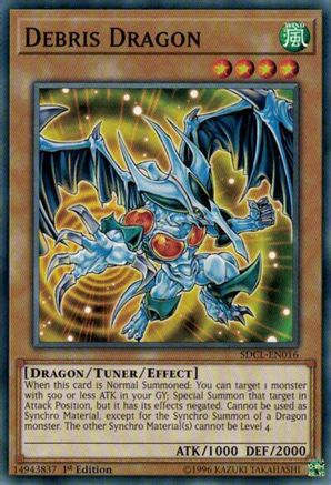 Debris Dragon (Common) (SDCL-EN016) - Structure Deck: Cyberse Link 1st Edition