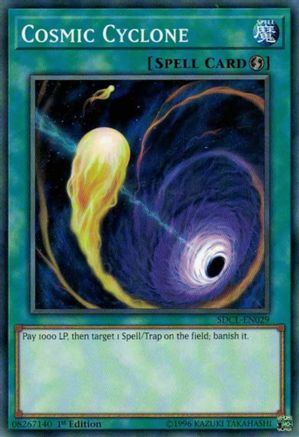 Cosmic Cyclone (Common) (SDCL-EN029) - Structure Deck: Cyberse Link 1st Edition