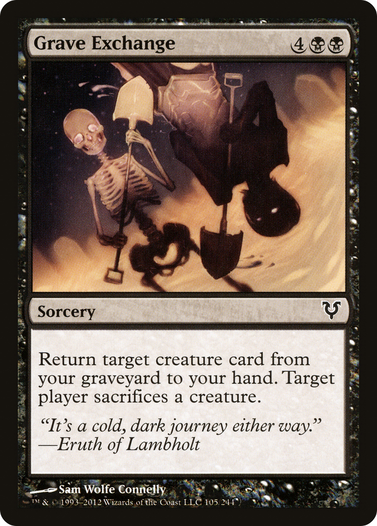 Grave Exchange (AVR-105) [Avacyn Restored]
