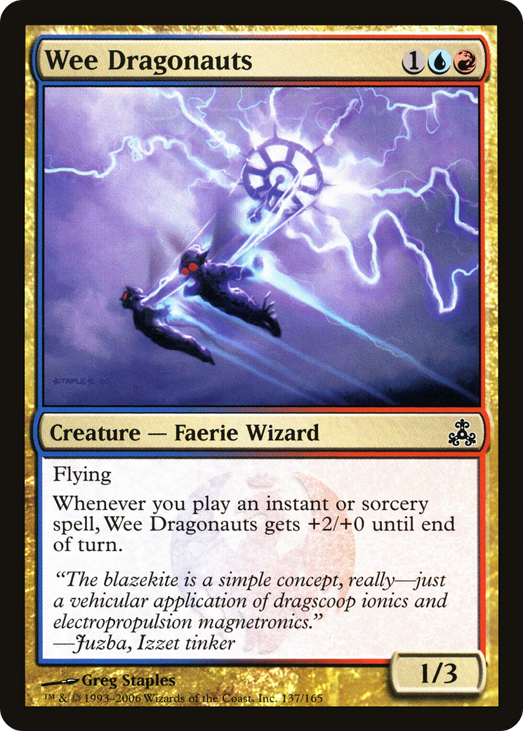 Wee Dragonauts (GPT-137) [Guildpact] Foil