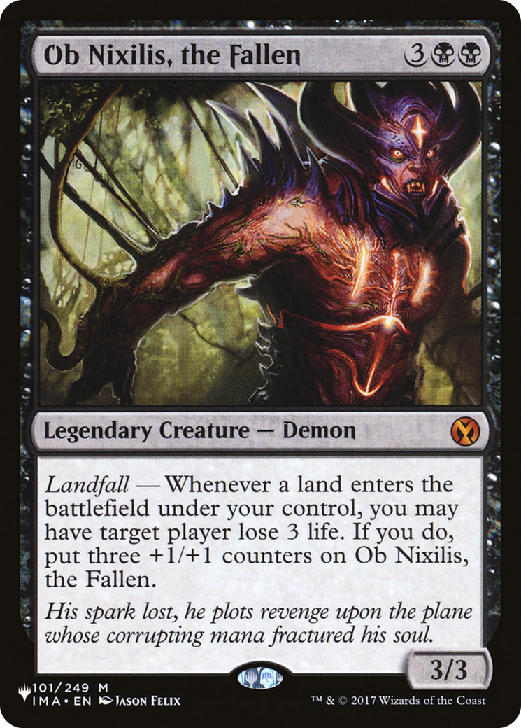 Ob Nixilis, the Fallen (LIST-101/249) [The List]