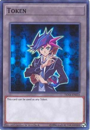 Token: Yusaku Fujiki (Super Rare) (TKN4-EN033) - Yu-Gi-Oh! Tokens Unlimited