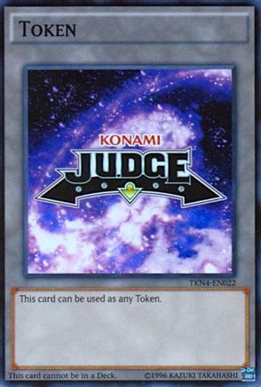 Official Judge Token: TKN4-EN022 (Super Rare) (TKN4-EN022) - Judge Promotional Cards Unlimited